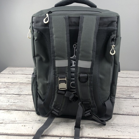 AITIUM Fishing Tackle Backpack With Rod Holder,Rain Cover 40L Cooler Gray NWT - Picture 8 of 9